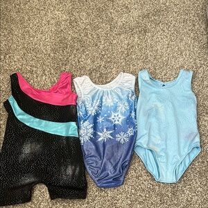 Girls Gymnastic Leotard- 100/110- 3T